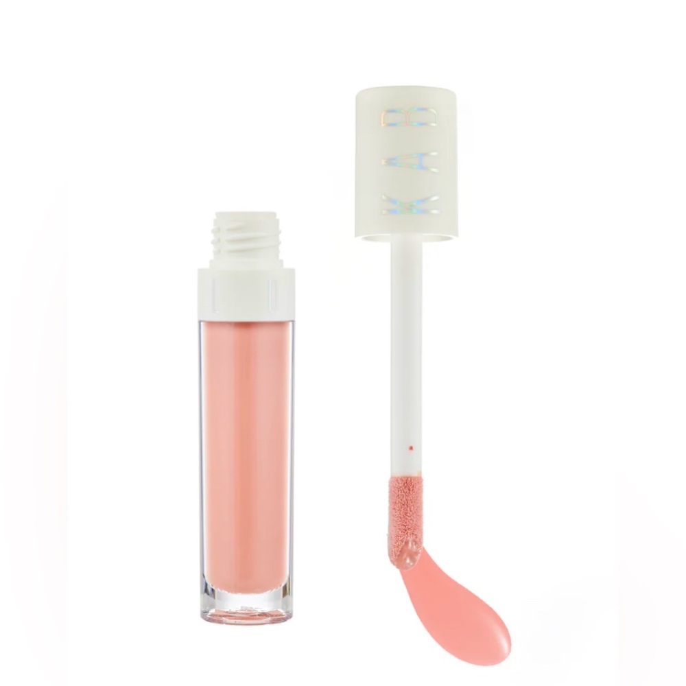 Peach Pink Lip Gloss Balm - Hydrating Sheer Shine